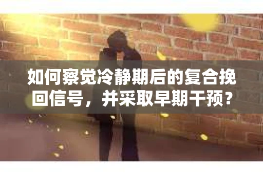 如何察觉冷静期后的复合挽回信号，并采取早期干预？
