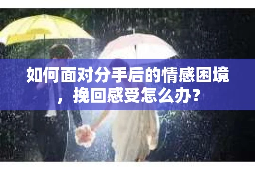 如何面对分手后的情感困境，挽回感受怎么办？