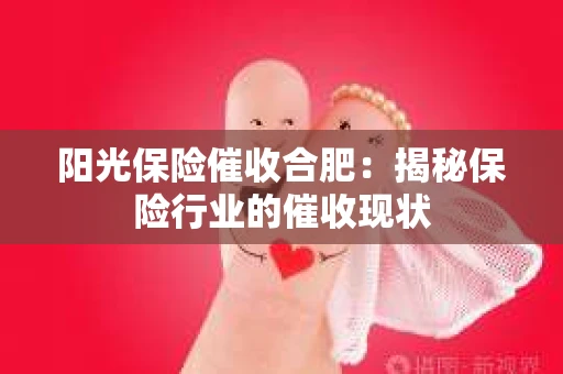 阳光保险催收合肥：揭秘保险行业的催收现状