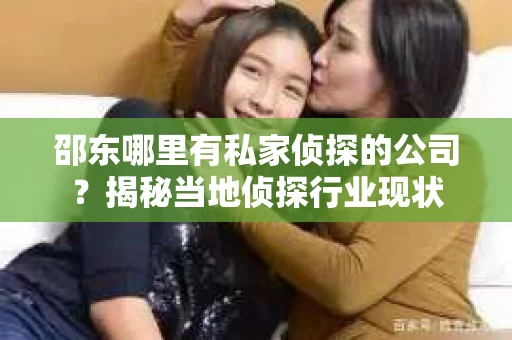 邵东哪里有私家侦探的公司？揭秘当地侦探行业现状