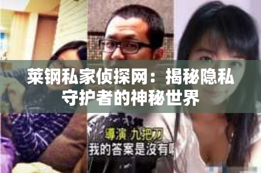 莱钢私家侦探网：揭秘隐私守护者的神秘世界