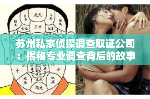 苏州私家侦探调查取证公司:揭秘专业调查背后的故事 苏州私家侦探调查取证公司:揭秘专业调查背后的故事