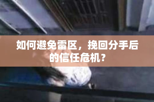 如何避免雷区，挽回分手后的信任危机？