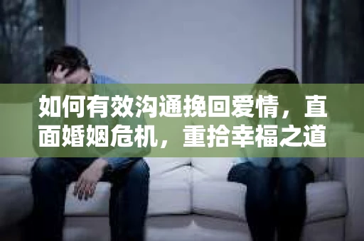 如何有效沟通挽回爱情，直面婚姻危机，重拾幸福之道