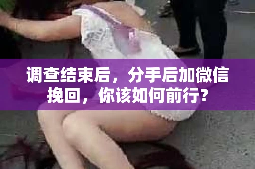 调查结束后，分手后加微信挽回，你该如何前行？