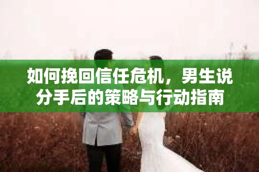 如何挽回信任危机，男生说分手后的策略与行动指南